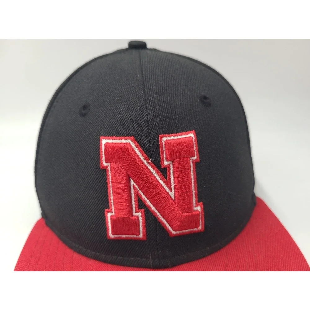 University of Nebraska Cornhuskers New Era 59Fifty Fitted 7 1/2 Hat Cap Men NCAA